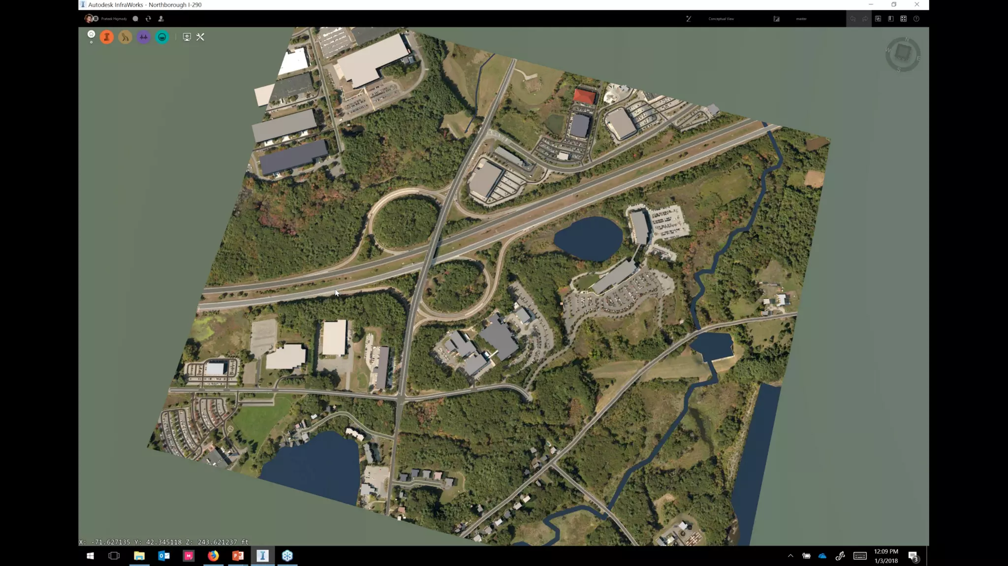 InfraWorks 2018.2 - Enhancements to road modeling and quantities
