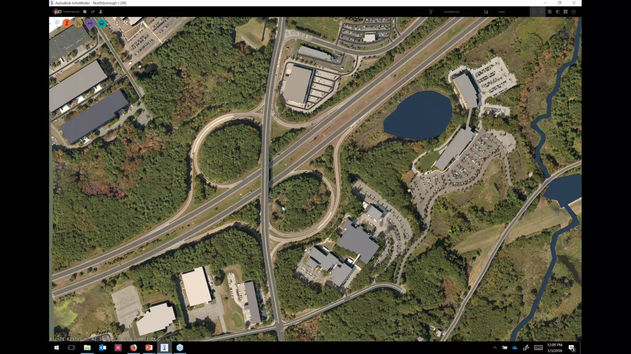 InfraWorks 2018.2 - Enhancements to road modeling and quantities