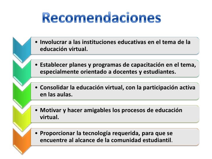 FACTORES EN LA EDUCACION VIRTUAL