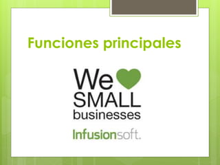 Funciones principales
 