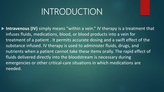 IV Infusion | PPTX