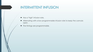 INFUSION PUMPS AND Syringe Pump........... | PPTX