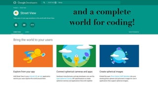 Q
and a complete
world for coding!
 