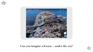 Q
Can you imagine a lesson… under the sea?
 
