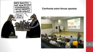 50
Confronto entre forcas opostas
 