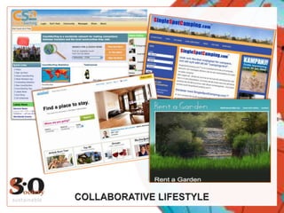 sustainableCOLLABORATIVE LIFESTYLE