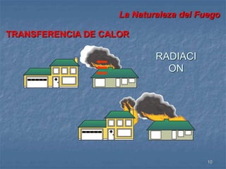 La Naturaleza del Fuego 
10 
RADIACI 
ON 
TRANSFERENCIA DE CALOR 
 
