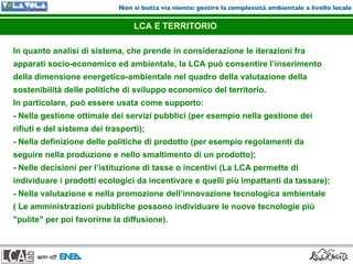 Ing. Francesca Falcone Spin Off Lca