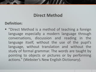 teaching methods | PPT