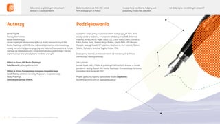20
120 tys.
kierowców
Zaburzenia w globalnych łańcuchach
dostaw w czasie pandemii
Badania jakościowe ING i EEC wśród
firm ...