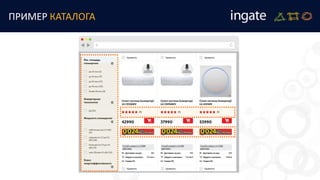 ПРИМЕР КАТАЛОГА
 