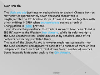 Chinese Math Homework 7 CHINESE MATHEMATICS HOMEWORK | PPTX