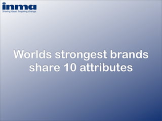 How important is your brand? - Inge Van Gaal