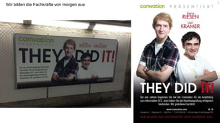 Wir bilden die Fachkräfte von morgen aus 
 