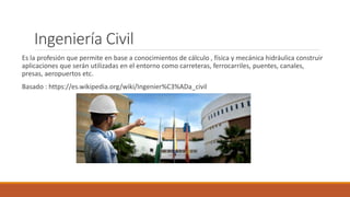 Ingeniería civil | PPT