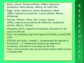 Ingeniería económica.. | PPSX