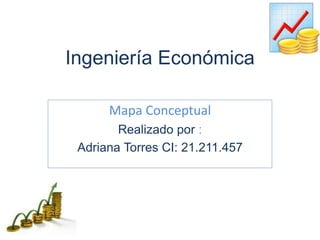Ingeniería Económica 
Mapa Conceptual 
Realizado por : 
Adriana Torres CI: 21.211.457 
 