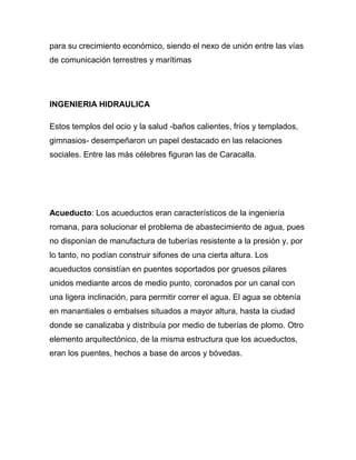 Ingeniería romana fernanda