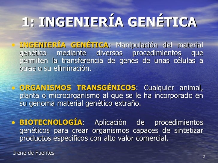 Ingenieria Genetica