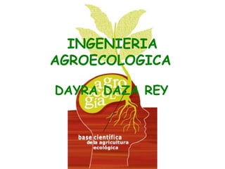 INGENIERIA
AGROECOLOGICA
DAYRA DAZA REY
 