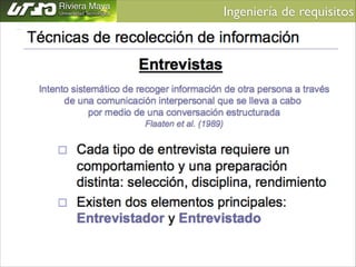 Ingeniería de requisitos	


 