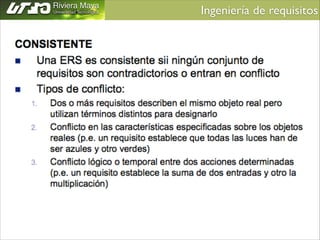 Ingeniería de requisitos	


 