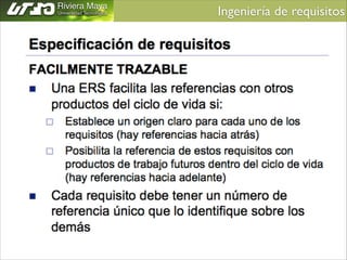 Ingeniería de requisitos	


 