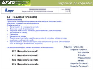 Ingeniería de requisitos	


 