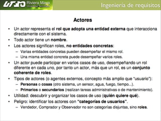 Ingeniería de requisitos	


 