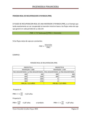 Ingenieria financiera