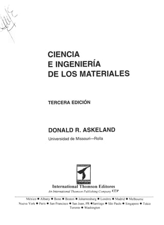 Ingenieria materiales   askeland