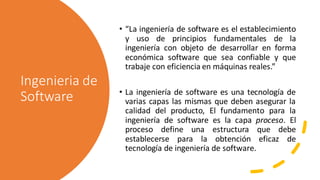 Varias Software IngenieriaSoftwareCLASE1.pdf 2025 ingenieria | PDF