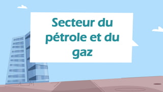 Secteur du
pétrole et du
gaz
 
