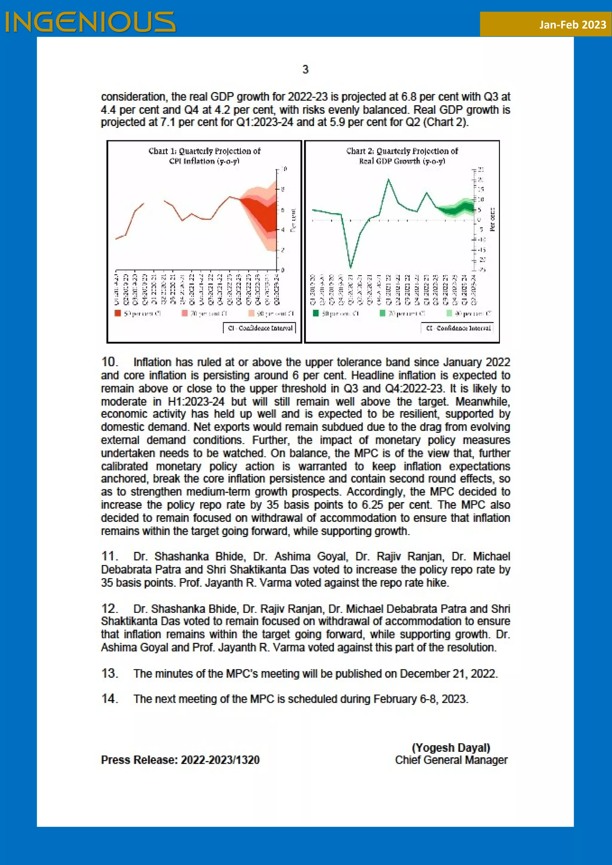 19
Jan-Feb 2023
INGENIOUS
 