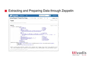 Extracting and Preparing Data through Zeppelin
 