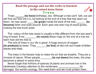 Where Are the Trees?