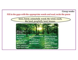 Where Are the Trees?