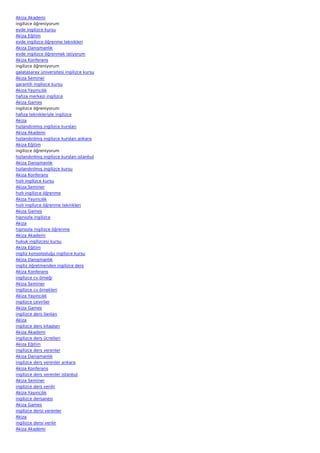 Akiza Akademi
ingilizce öğreniyorum
evde ingilizce kursu
Akiza Eğitim
evde ingilizce öğrenme teknikleri
Akiza Danışmanlık
evde ingilizce öğrenmek istiyorum
Akiza Konferans
ingilizce öğreniyorum
galatasaray üniversitesi ingilizce kursu
Akiza Seminer
garantili ingilizce kursu
Akiza Yayıncılık
hafıza merkezi ingilizce
Akiza Games
ingilizce öğreniyorum
hafıza teknikleriyle ingilizce
Akiza
hızlandırılmış ingilizce kursları
Akiza Akademi
hızlandırılmış ingilizce kursları ankara
Akiza Eğitim
ingilizce öğreniyorum
hızlandırılmış ingilizce kursları istanbul
Akiza Danışmanlık
hızlandırılmış ingilizce kursu
Akiza Konferans
hızlı ingilizce kursu
Akiza Seminer
hızlı ingilizce öğrenme
Akiza Yayıncılık
hızlı ingilizce öğrenme teknikleri
Akiza Games
hipnozla ingilizce
Akiza
hipnozla ingilizce öğrenme
Akiza Akademi
hukuk ingilizcesi kursu
Akiza Eğitim
ingiliz konsolosluğu ingilizce kursu
Akiza Danışmanlık
ingiliz öğretmenden ingilizce ders
Akiza Konferans
ingilizce cv örneği
Akiza Seminer
ingilizce cv örnekleri
Akiza Yayıncılık
ingilizce çeviriler
Akiza Games
ingilizce ders ilanları
Akiza
ingilizce ders kitapları
Akiza Akademi
ingilizce ders ücretleri
Akiza Eğitim
ingilizce ders verenler
Akiza Danışmanlık
ingilizce ders verenler ankara
Akiza Konferans
ingilizce ders verenler istanbul
Akiza Seminer
ingilizce ders verilir
Akiza Yayıncılık
ingilizce dersanesi
Akiza Games
ingilizce dersi verenler
Akiza
ingilizce dersi verilir
Akiza Akademi
 