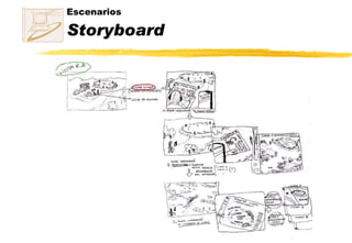 Escenarios  Storyboard 