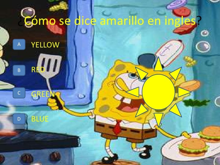 Como Se Escribe Amarillo En Ingles