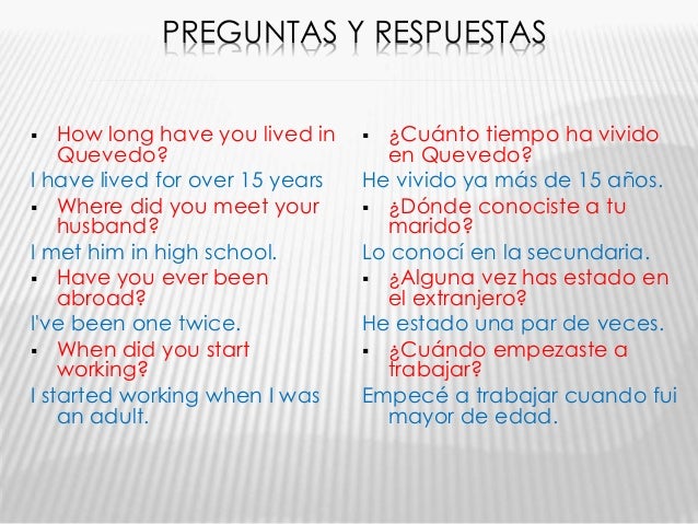 preguntas con have you ever gram 193 tica del presente perfecto preguntas con have you ever gram 193 tica del presente perfecto