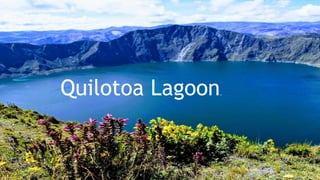 Quilotoa Lagoon.
 