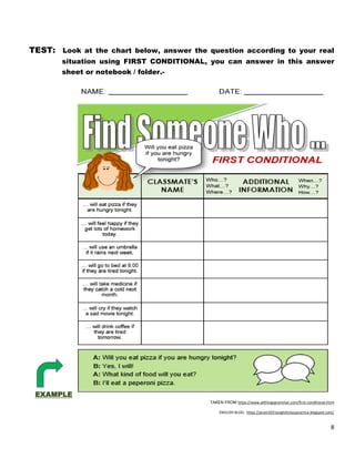 FIRST CONDITIONAL | PDF
