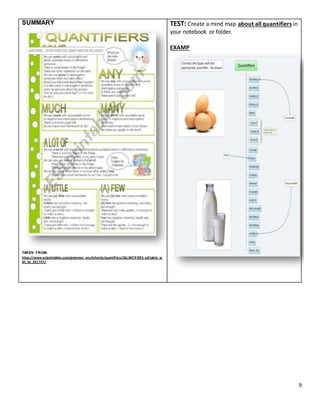 QUANTIFIERS | PDF