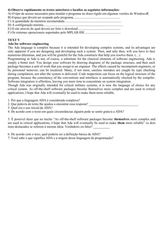 Activities Computing - reading comprehension | PDF