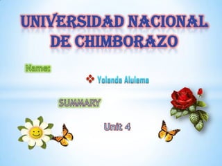 UNIVERSIDAD NACIONAL
DE CHIMBORAZO


 