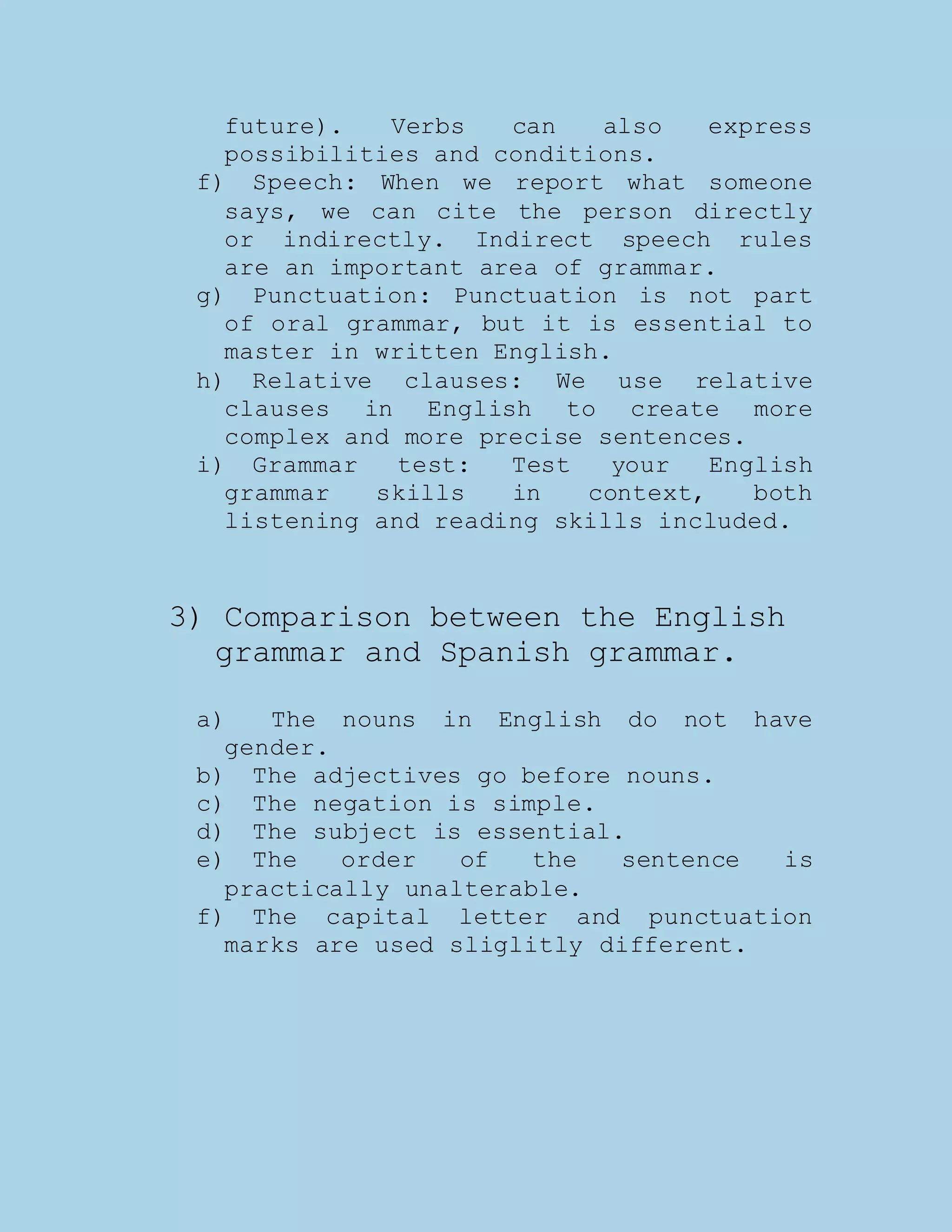Gammar Files The English Gammar | DOCX