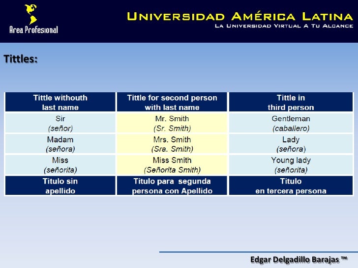 Ingles I
