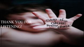 THANK YOU FOR
LISTENING!
 