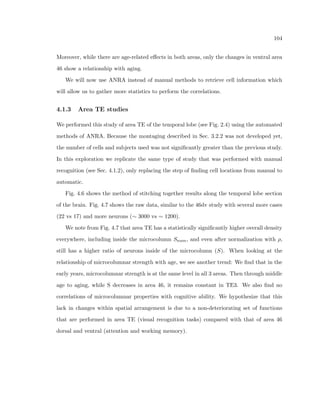 ned before the analysis occurs as required in the 
probe method. Lastly, because of the intrinsic curvature of the cortex, we create tracks 
using the visualization system that serve as a guide to our running window analysis. Once 
the tracks have been de 